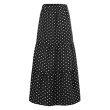 Load image into Gallery viewer, Women Vintage High Waist Polka Dot Skirts Summer Bohemian Long Skirts Casual Beach Party Vestido Faldas Saia Femme Jupe 7
