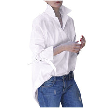 Load image into Gallery viewer, Spring Long Sleeve tops Women Casual shirt top Lapel Shirt 2020
